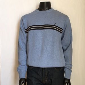 NAUTICA CREW NECK 100% COTTON MEDIUM SWEATER